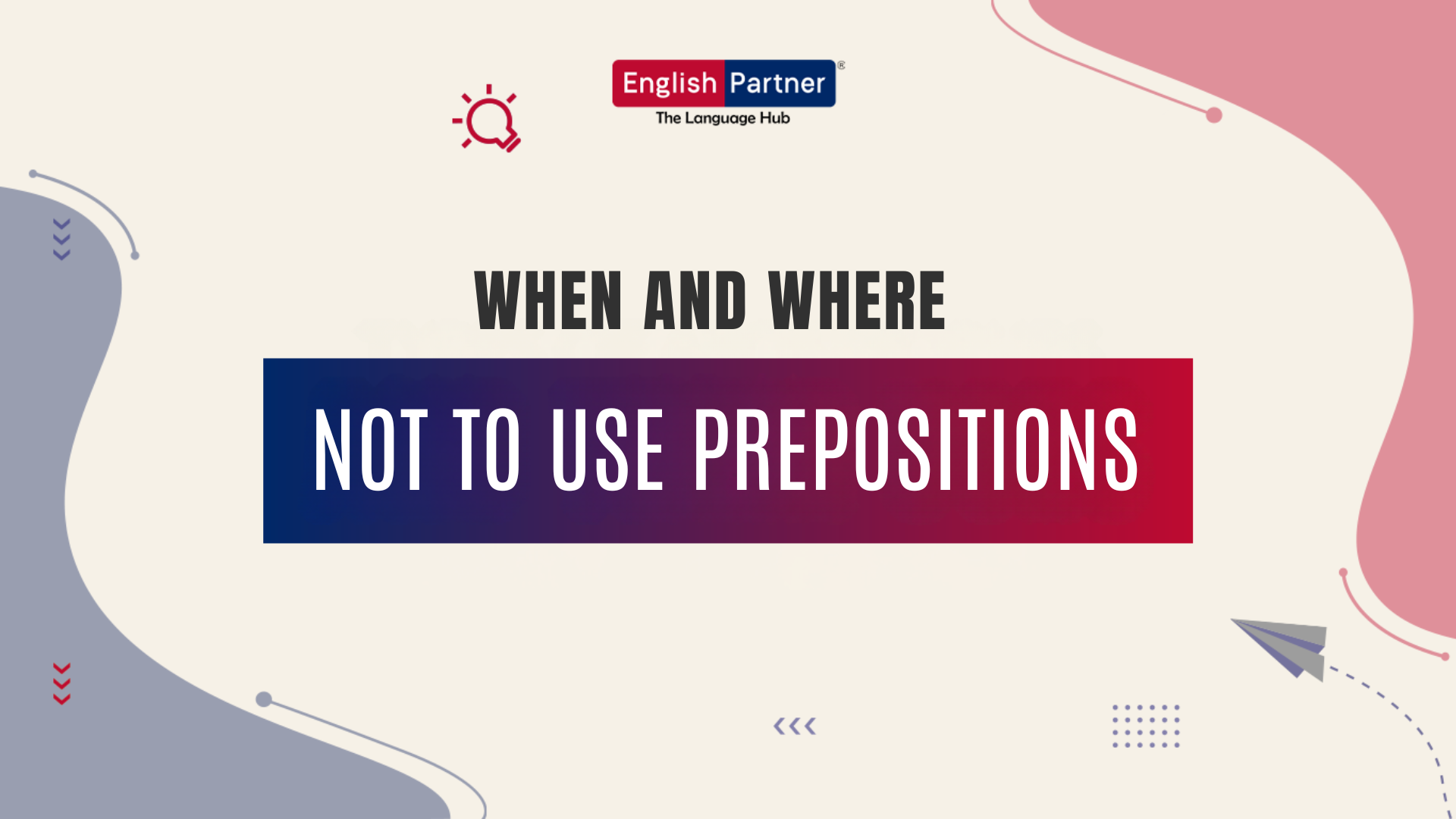 use prepositions