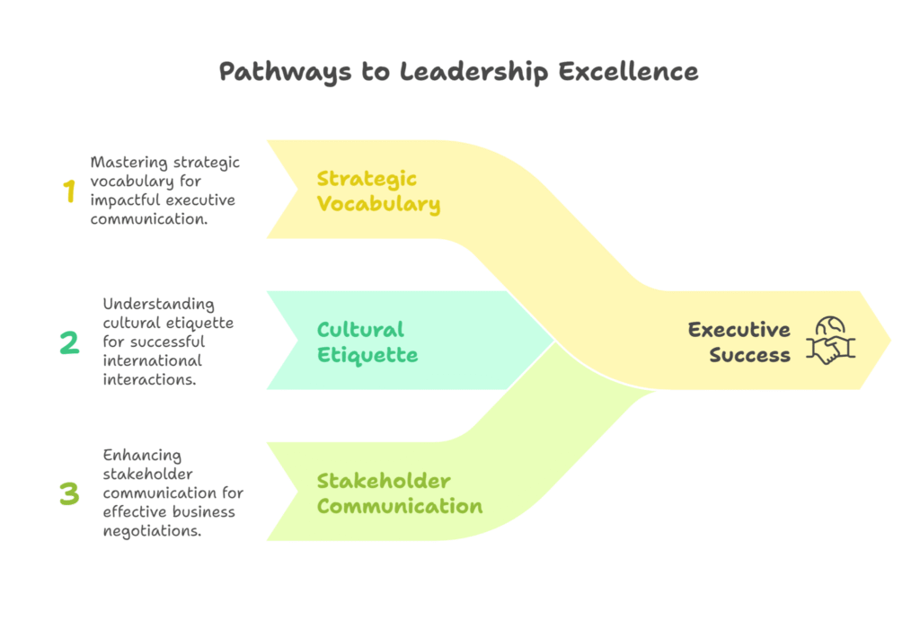 Fluent English for Executive and Leadership Success visual selection Career Advantages of Fluent English: Why Language Skills Matter for Your Success