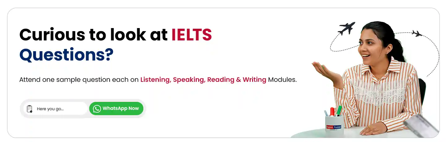 IELTS Level Test 3 IELTS Coaching in Chennai